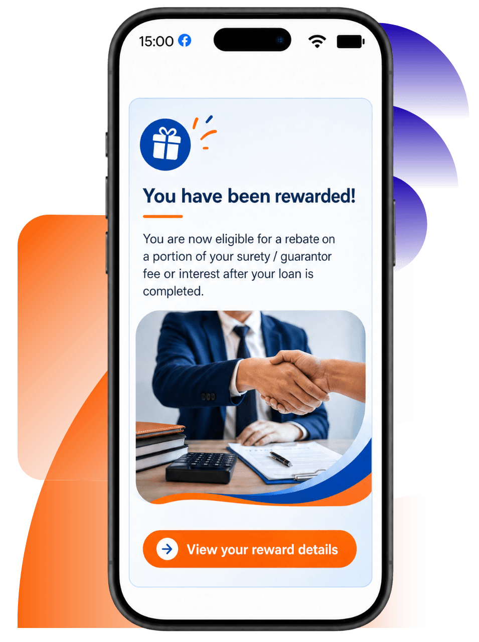 Loan cashback illustration